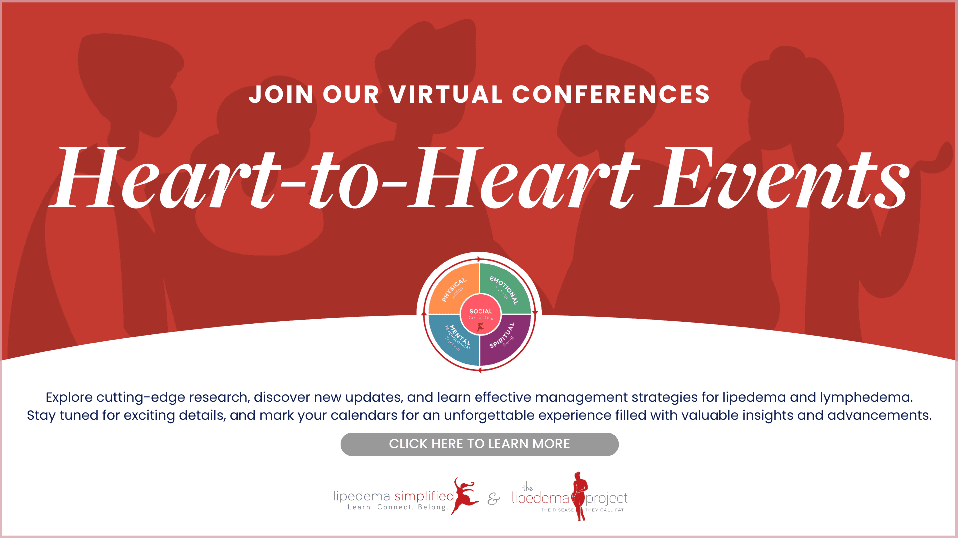 Lipedema Simplified Virtual Conferences Heart to Heart Events