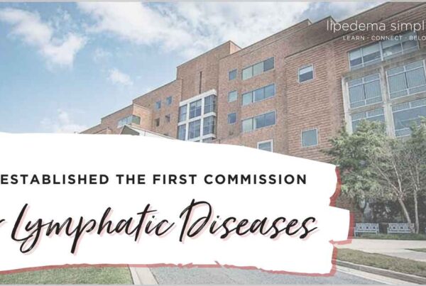 NIH established the first commission for lymphatics diseases