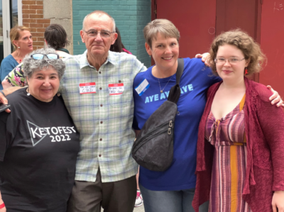 Catherine, Bryan, Gail, & Siobhan at KetoFest 2022